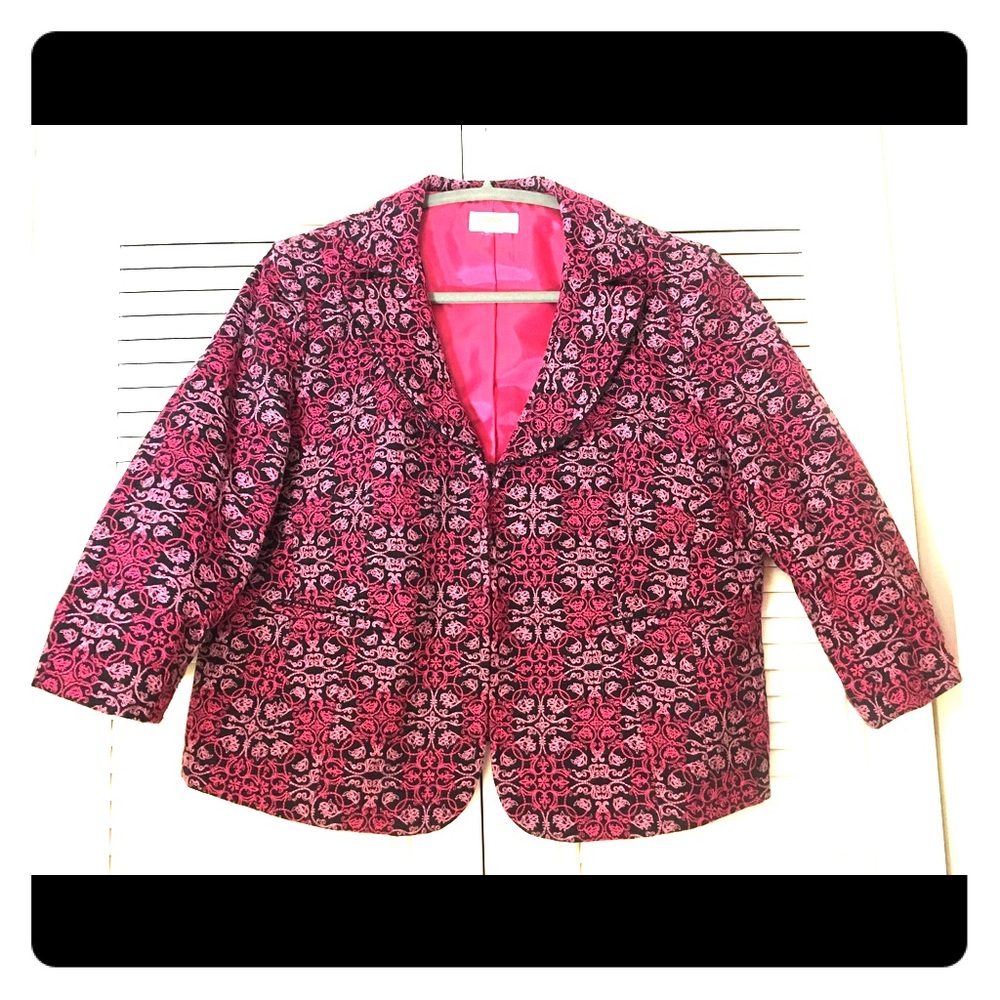 Talbots Embroidered Jacket